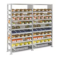 Rayonnage d`atelier spécifique